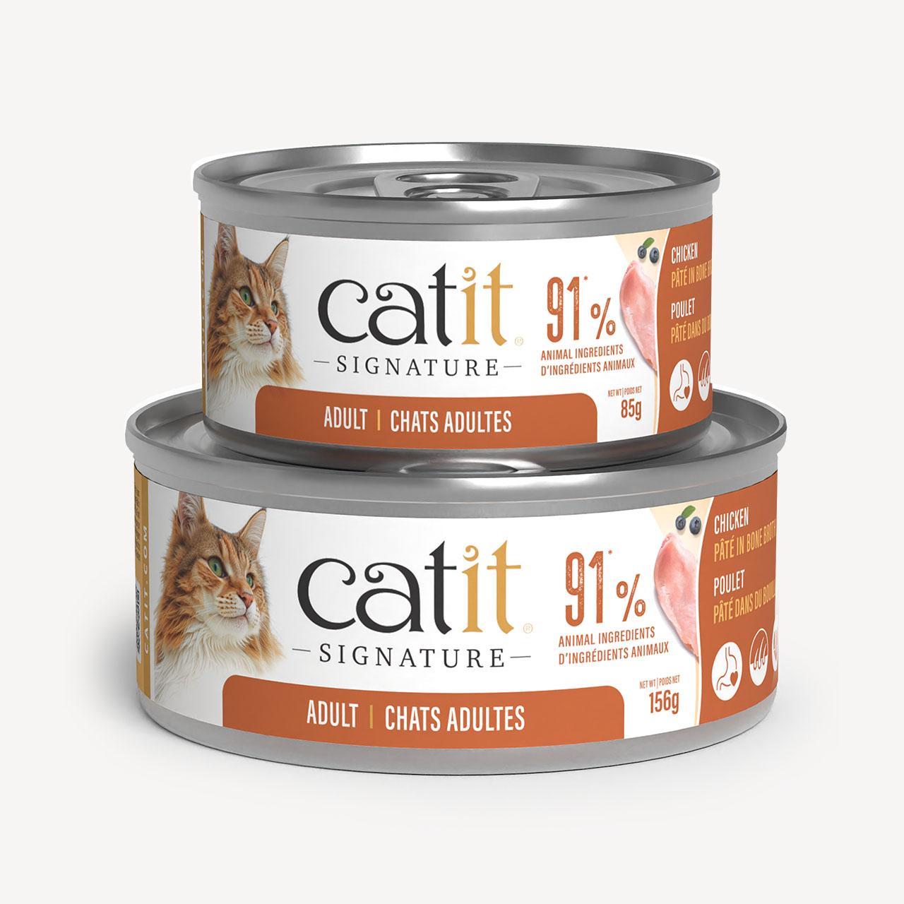 Catit Signature ADULT - Chicken Pâté in Bone Broth