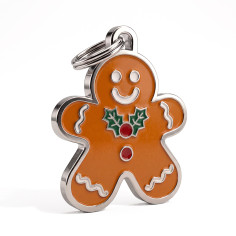 Christmas Gingerbread ID Tag