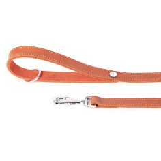 Orange Ginevra Correa en Leather con Chrome Finishes