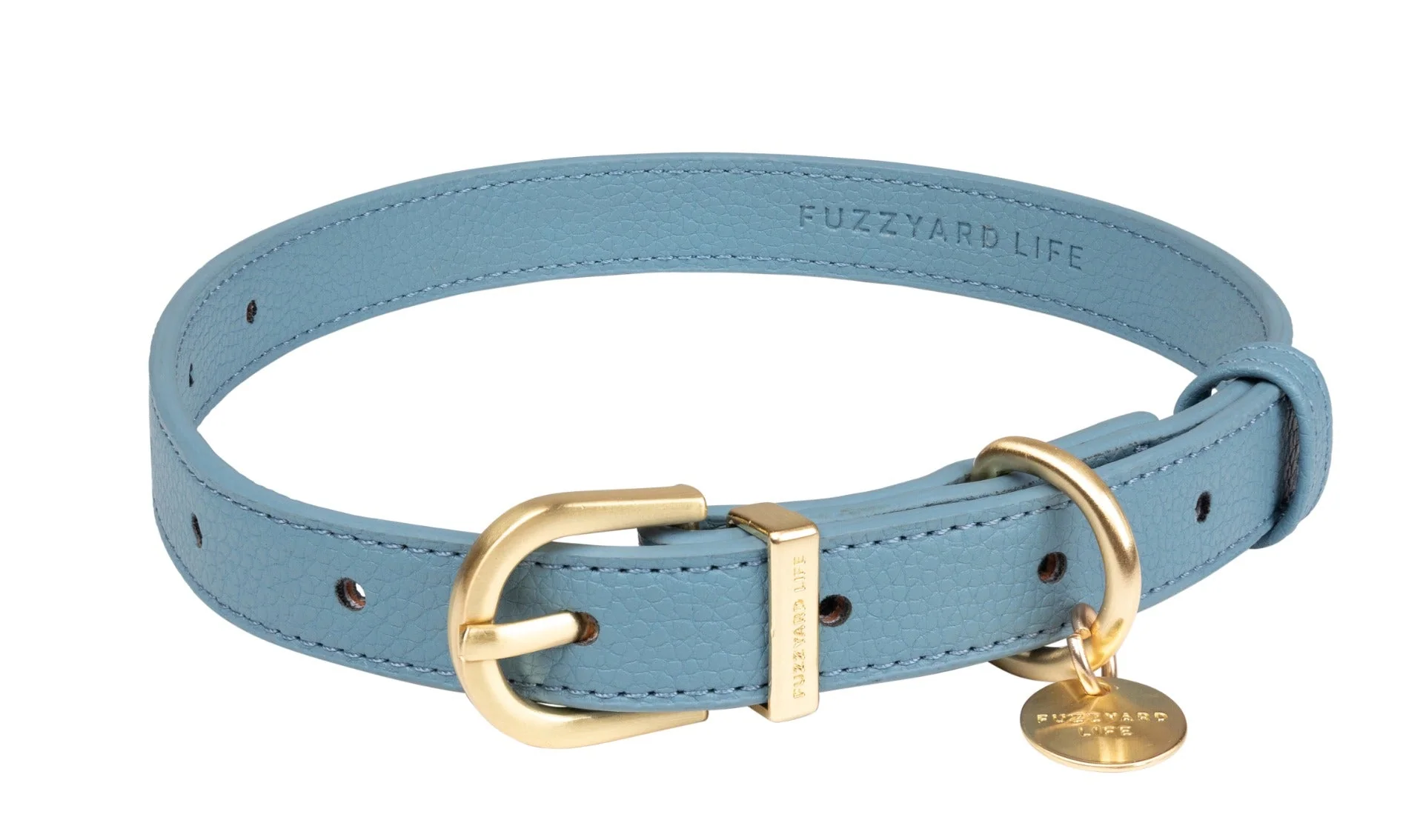 FuzzYard Life Atelier Dog Collar - French Blue