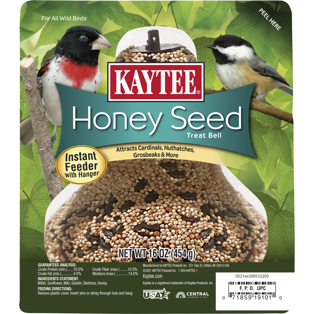 Kaytee Honey Seed Treat Bell