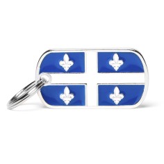 Flags Québec ID Tag