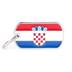 Flags Croatia ID Tag