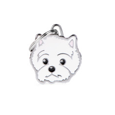Friends West Highland White Terrier ID Tag
