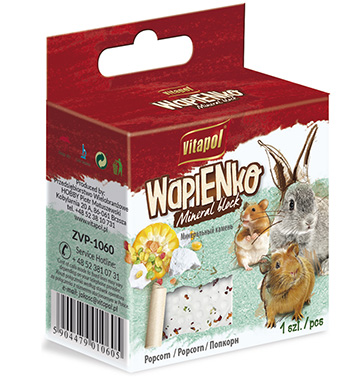 Wapienko popcorn dla gryzoni i królika 40 g