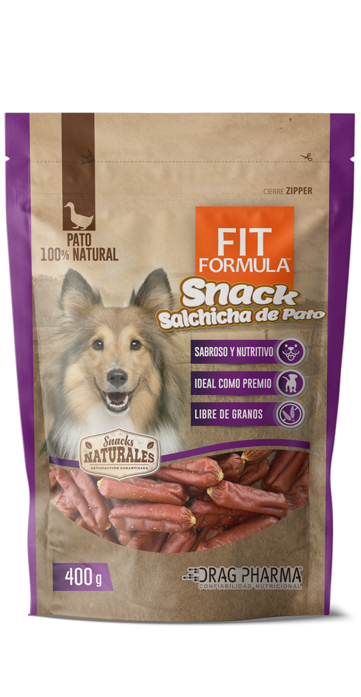 Snack Natural Salchicha de Pato