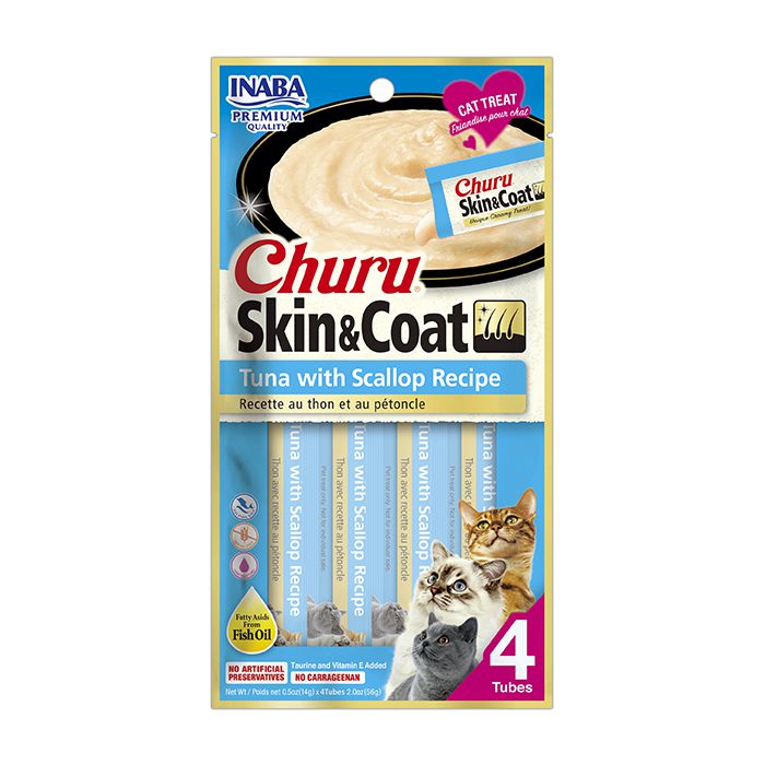 Churu Skin&Coat de atún con ostión