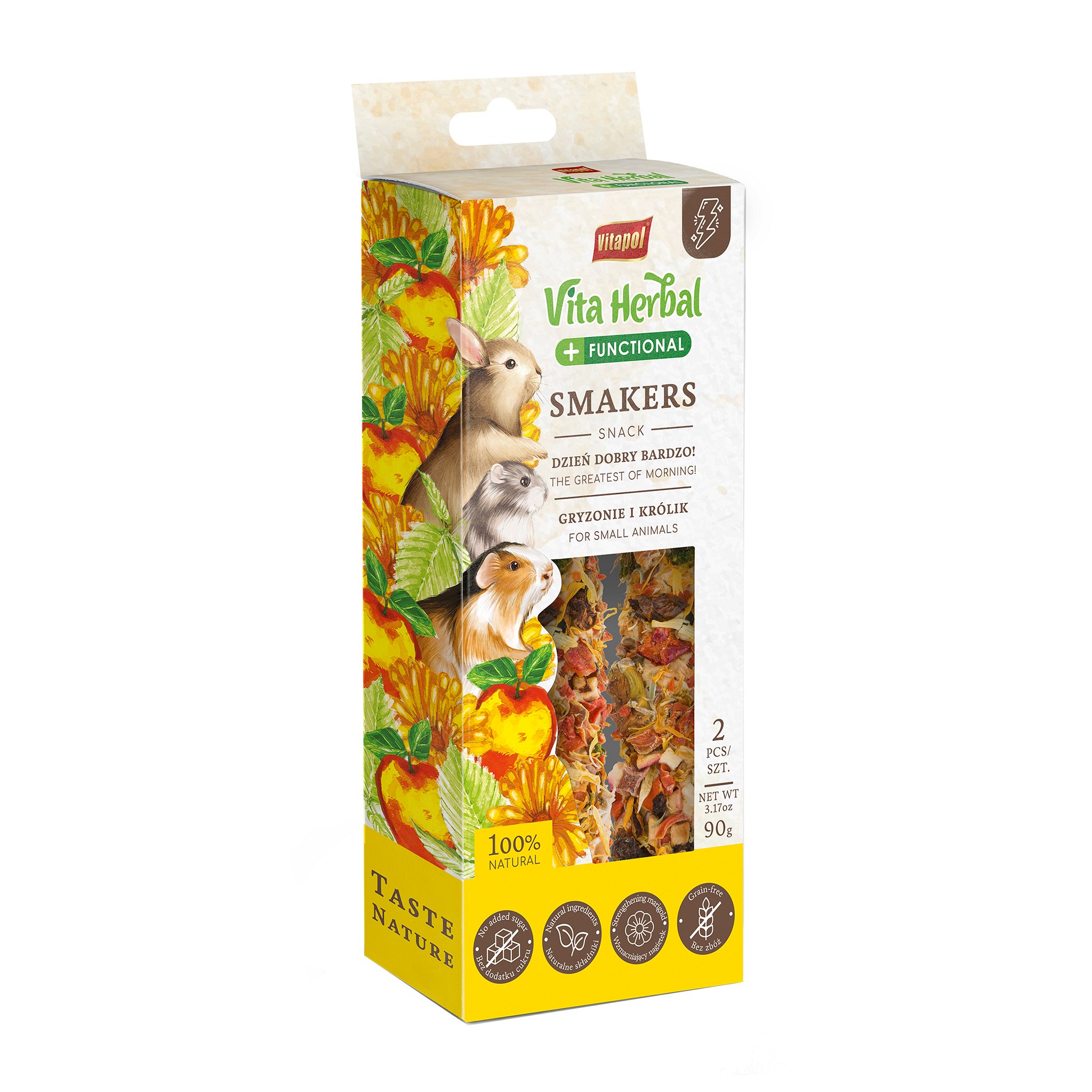 Vita Herbal Smakers Functional Dzień dobry bardzo! dla gryzoni i królika