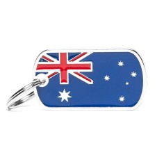Flags Australia ID Tag