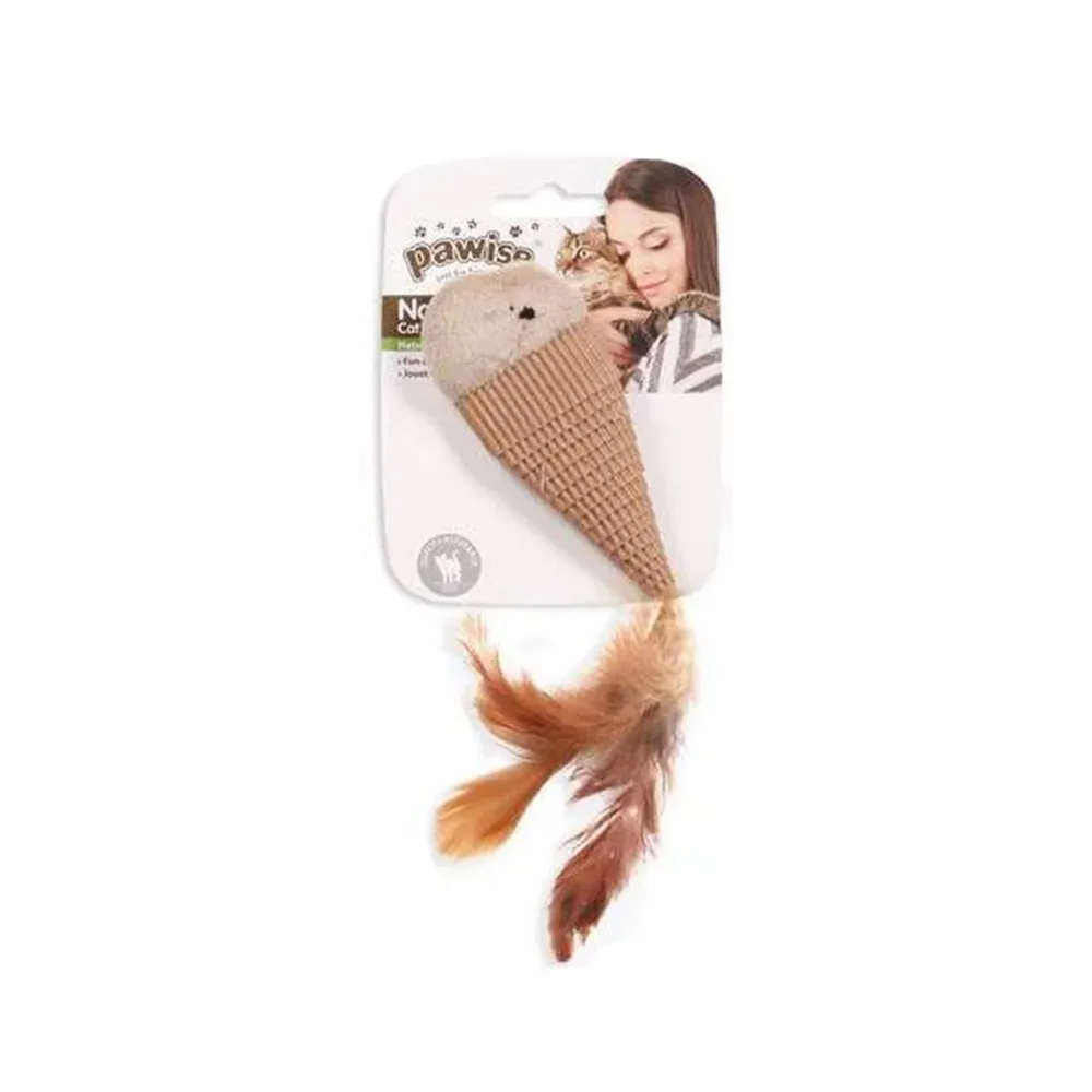 BRINQUEDO P/ GATO - NATURE PEIXE (PAPELA