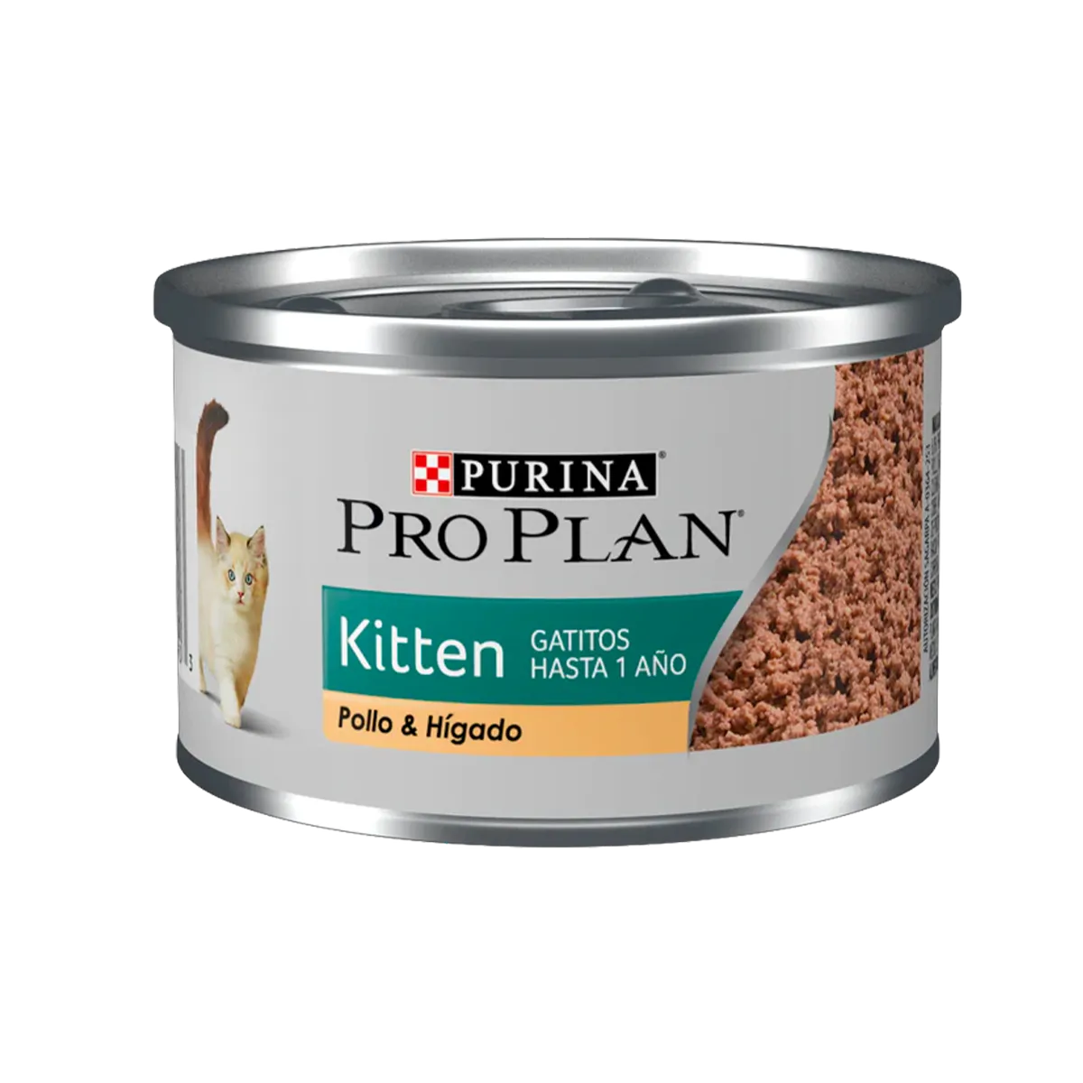 Lata Pro Plan® gatos kitten pollo & hígado