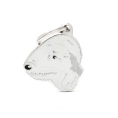 Friends Bedlington Terrier ID Tag
