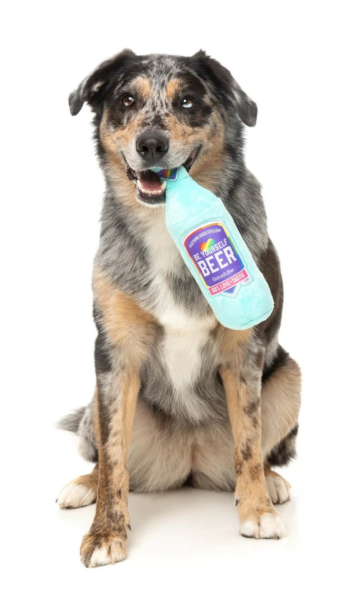 Be Yourself Beer - Dog Toy