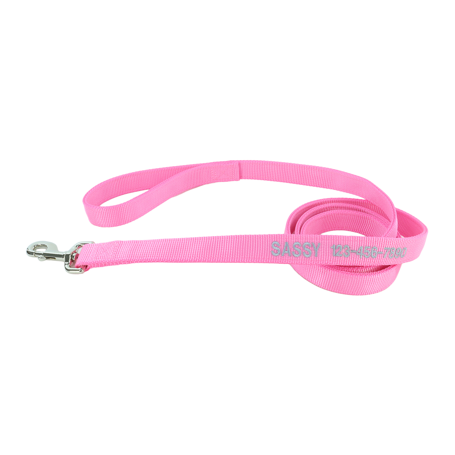 Coastal Double-Ply Dog Leash - Personalized