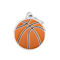 Charms Big Basketball ID Tag