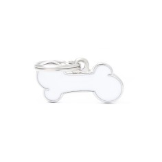 Classic Small White Bone ID Tag
