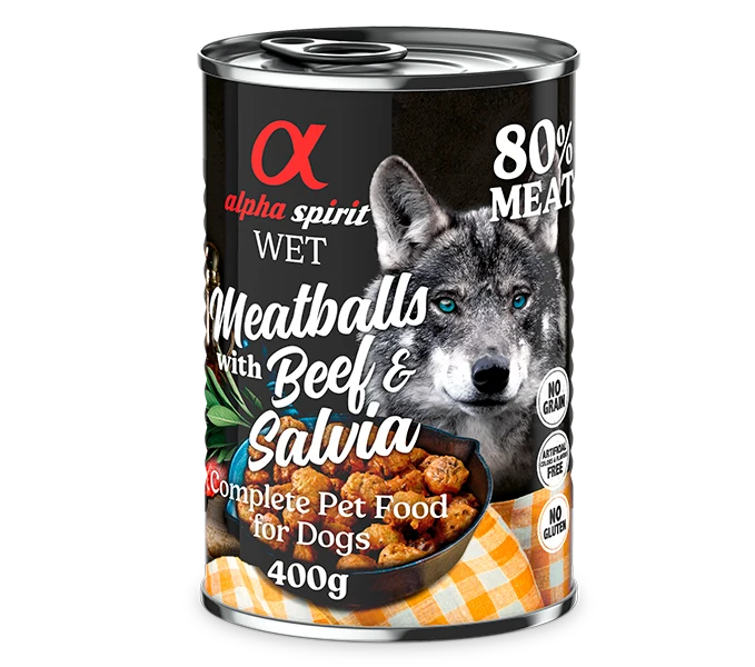 Albóndigas de Ternera y Salvia para Perros