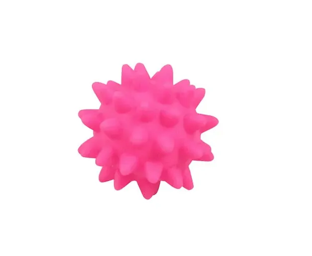 BRINQUEDO VINIL BOLA DE ESPINHOS - 6 CM