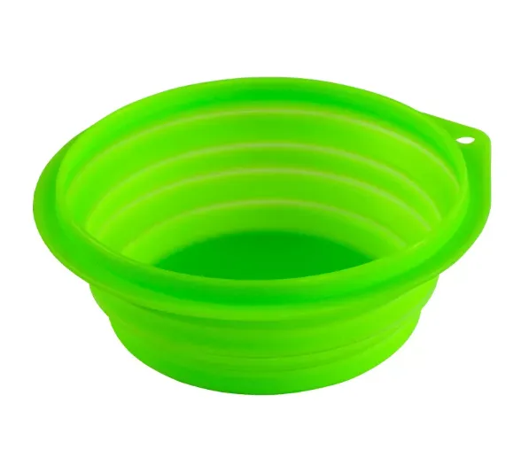 PRATO PORTÁTIL SILICONE 250ML (RS/VD)