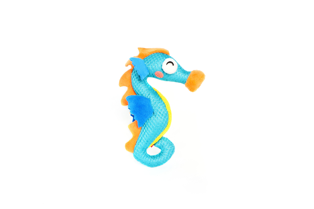 GiGwi Dental Mesh With Catnip Seahorse