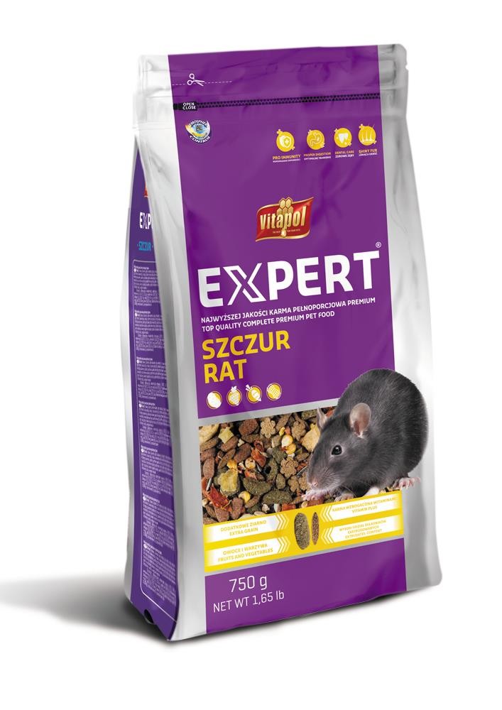 Expert karma pełnoporcjowa dla szczura 750g