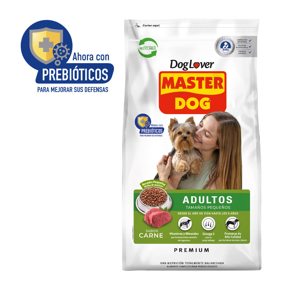 Master Dog adulto razas pequeñas