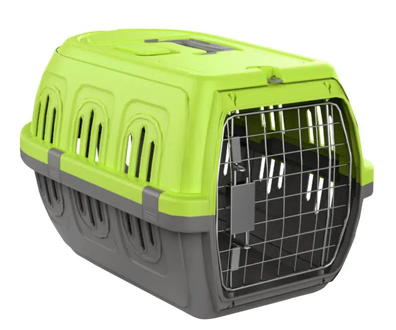 TRANSPORTADOR RÍGIDO DE VIAGEM - VERDE 4