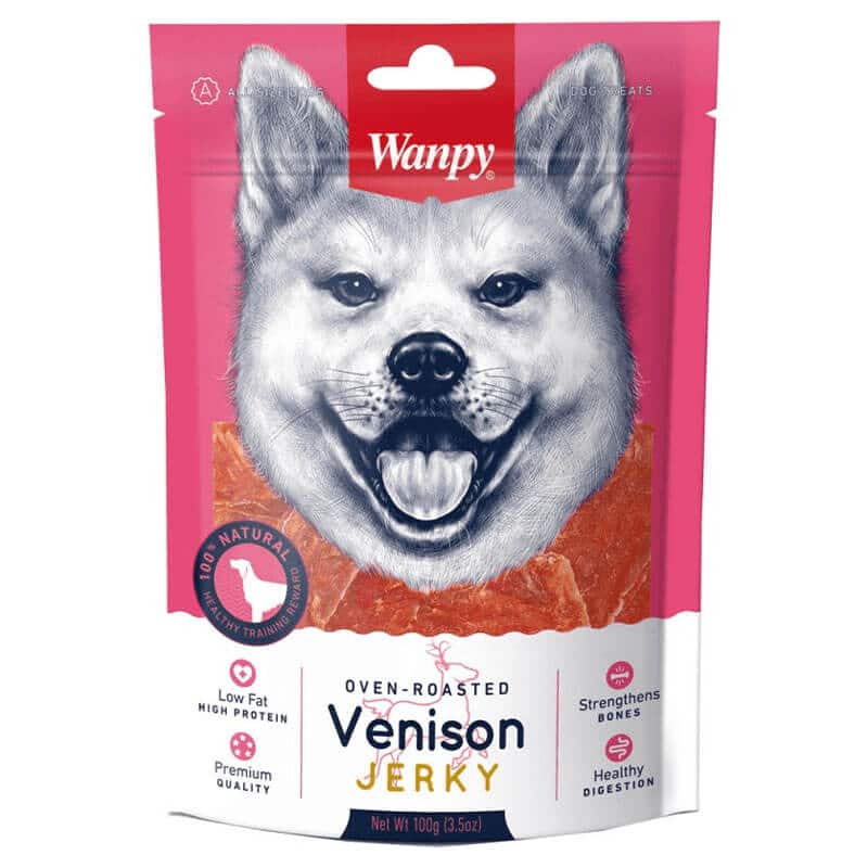Venison Jerky Treats for Dogs