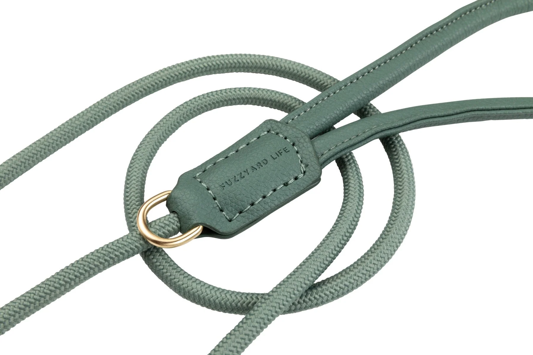 FuzzYard Life Atelier Dog Rope Lead - Myrtle Green