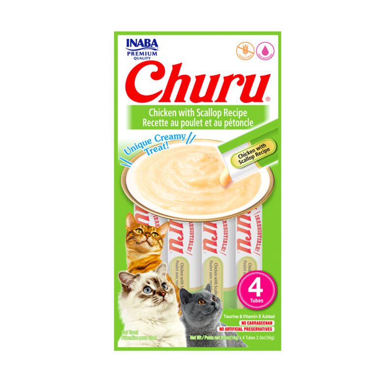Churu de pollo con ostión