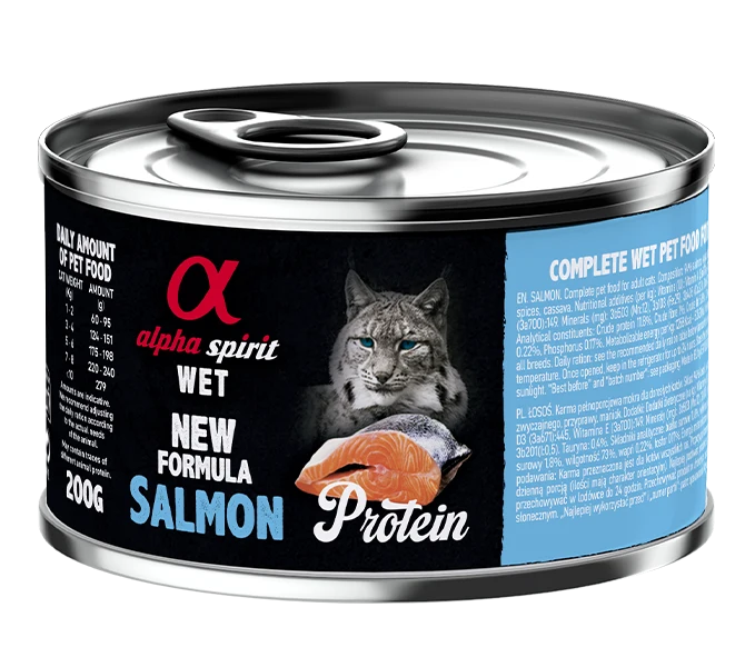 Paté de Salmón para Gatos