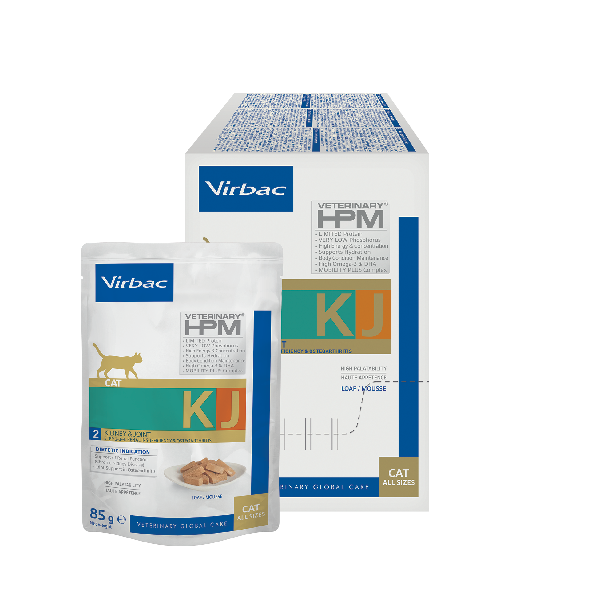 KJ2 Kidney & Joint - Comida húmeda renal y articular para gatos