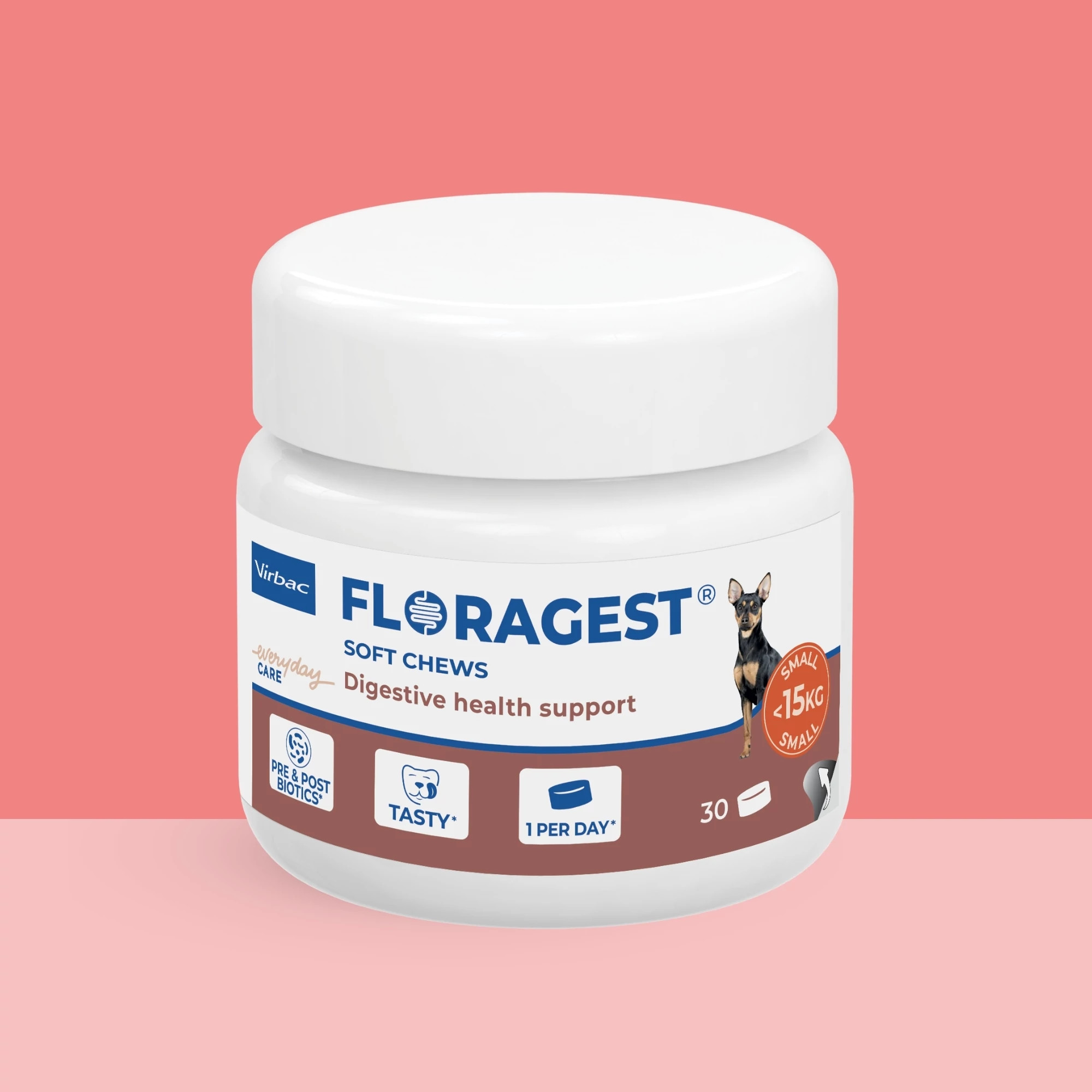 Floragest® Soft Chews Digestivo para Perros