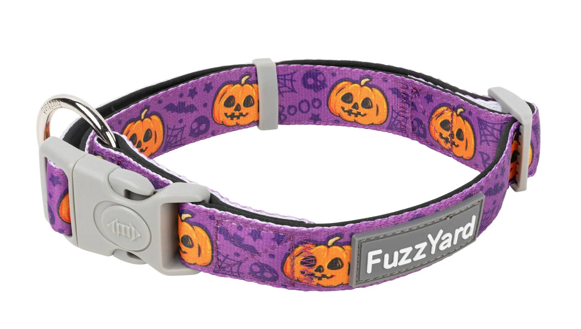 Jack Jack Jackie Lantern - Purple - Dog Collar