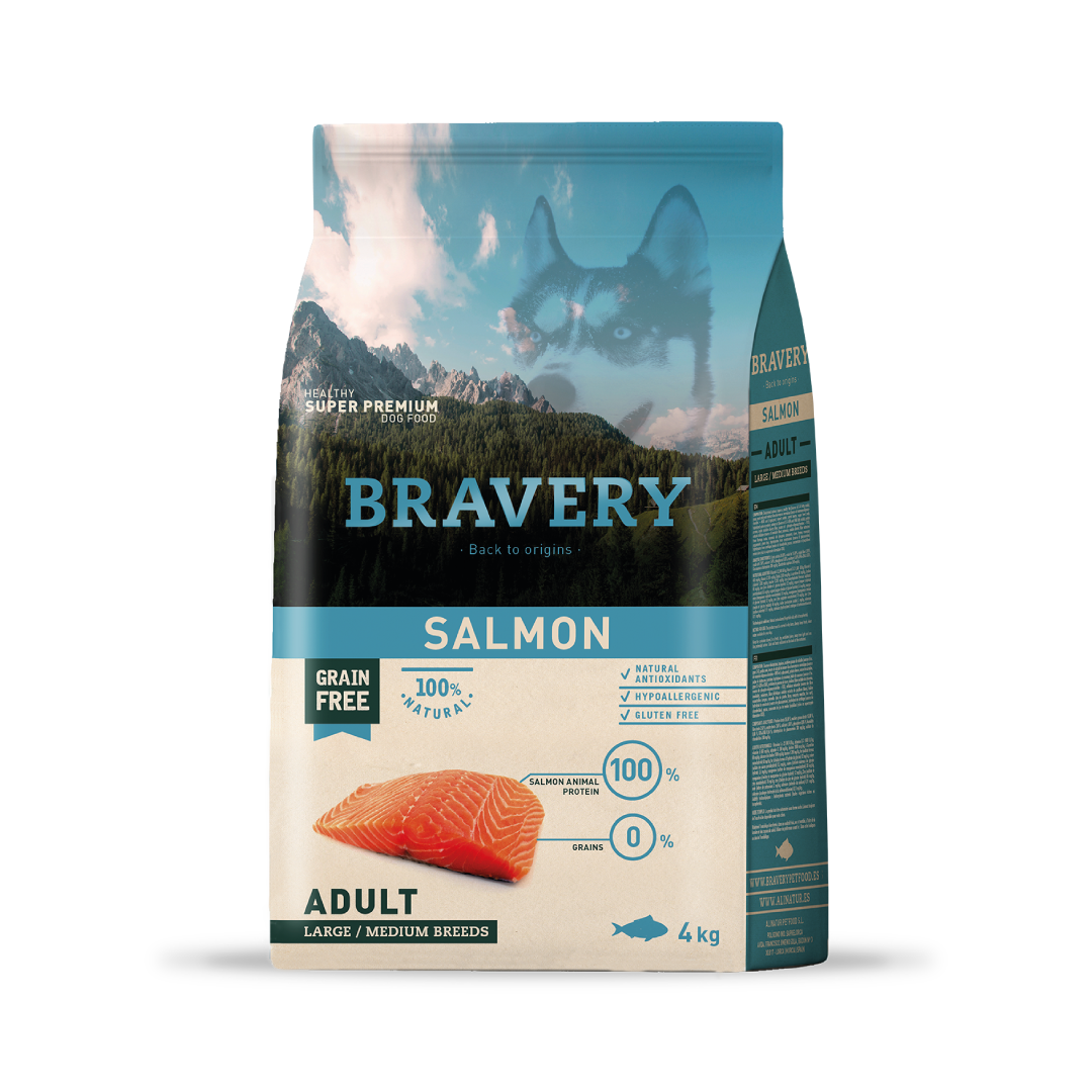 Salmon Large Medium Breed