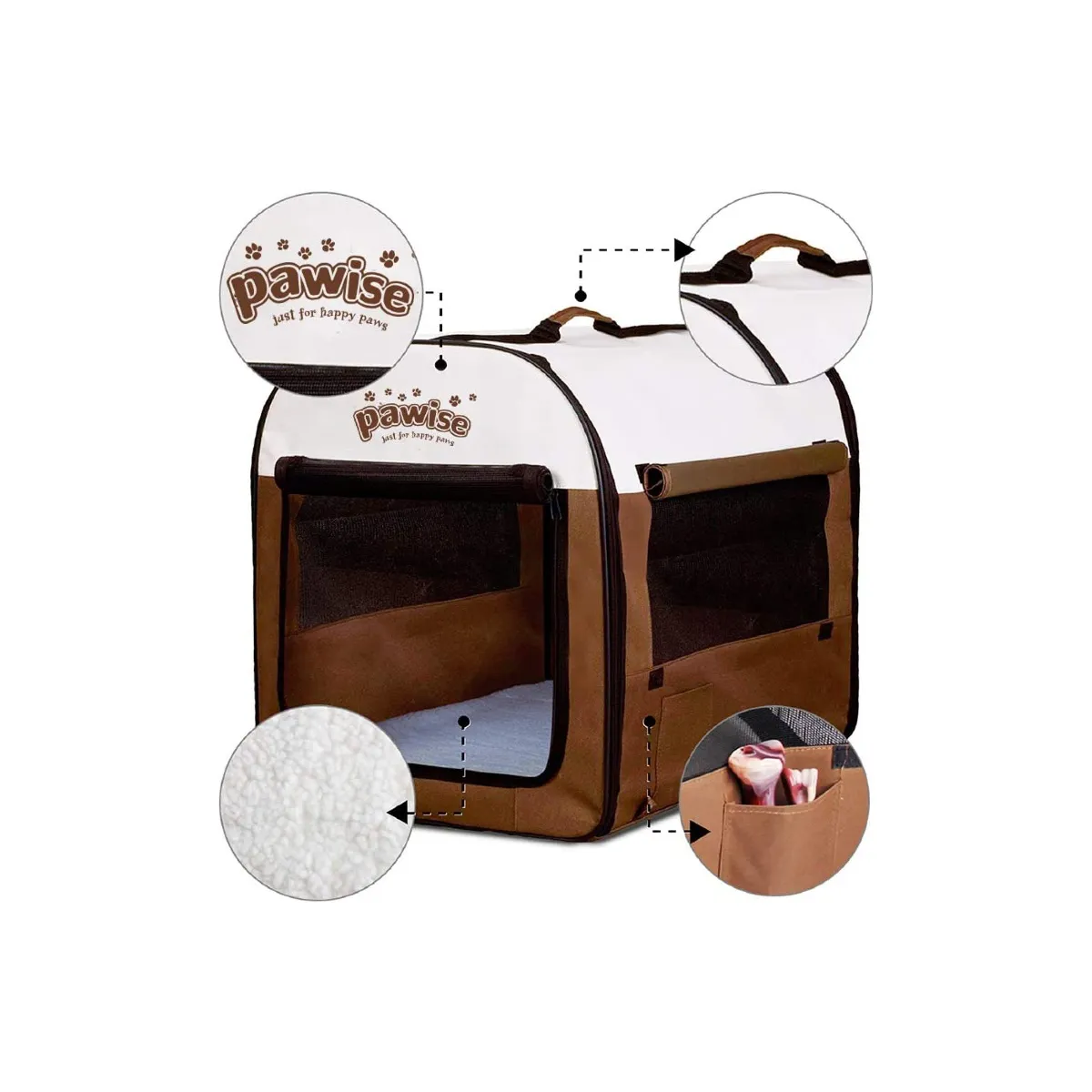 CAIXA FLEXÍVEL DOBRÁVEL M (64X46X53CM)