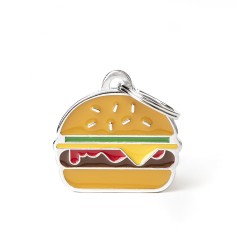 Food Burger ID Tag