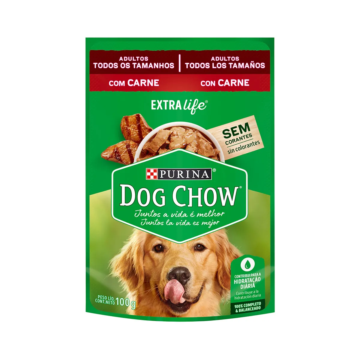 Dog Chow Adultos, sobres de comida para perros