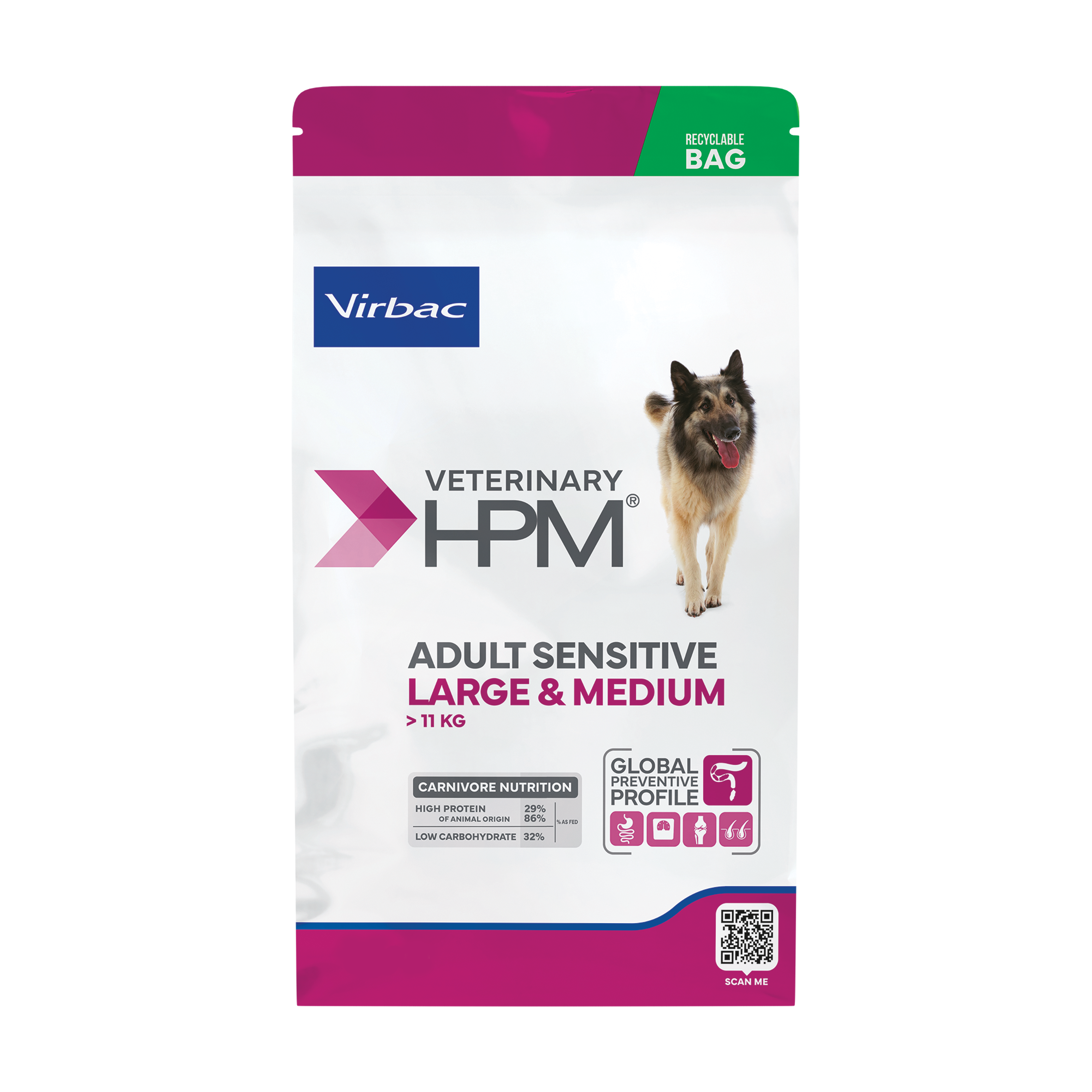 Adult Sensitive Large & Medium - Pienso digestivo para perros adultos