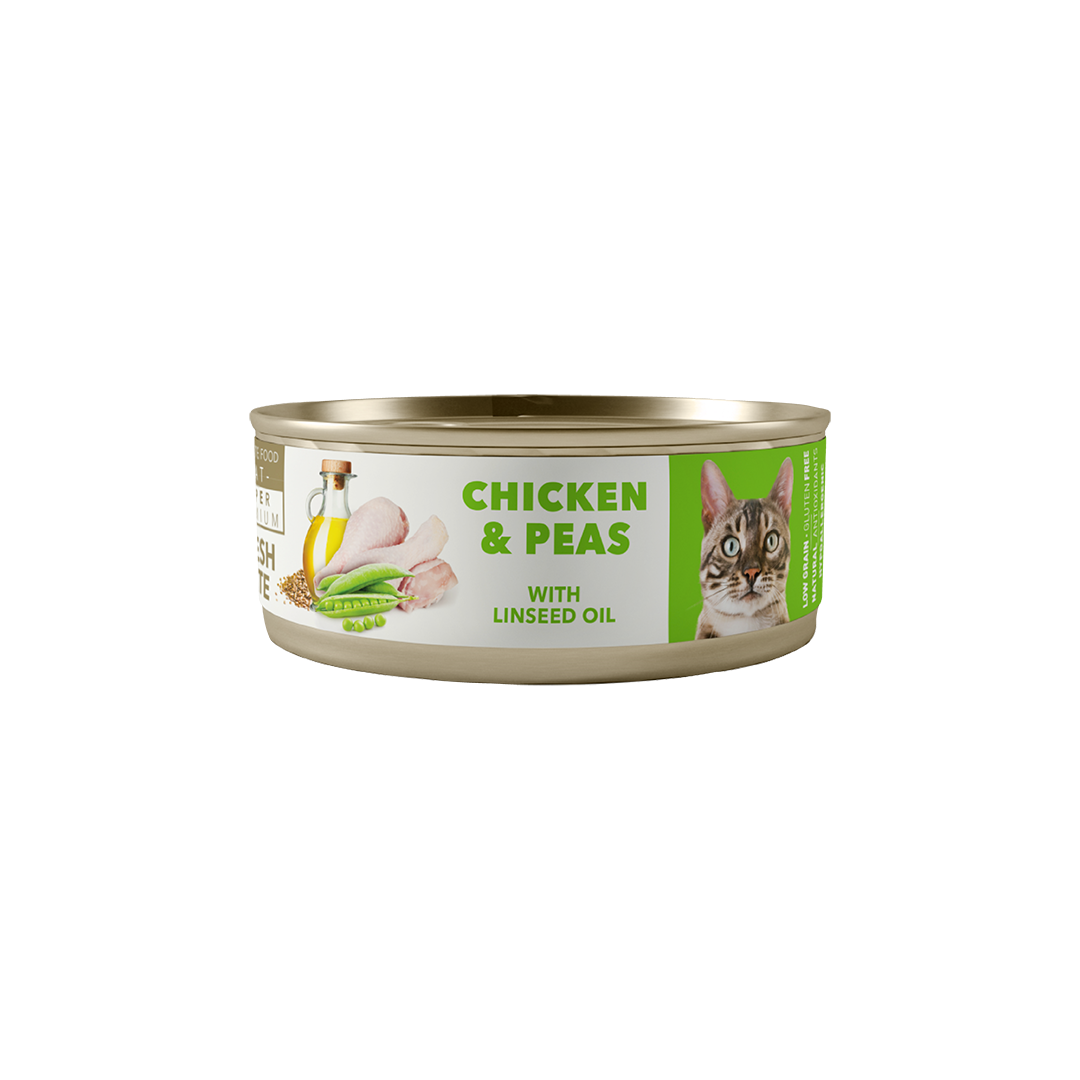 Amity Chicken And Peas Adult Cat Wet Food