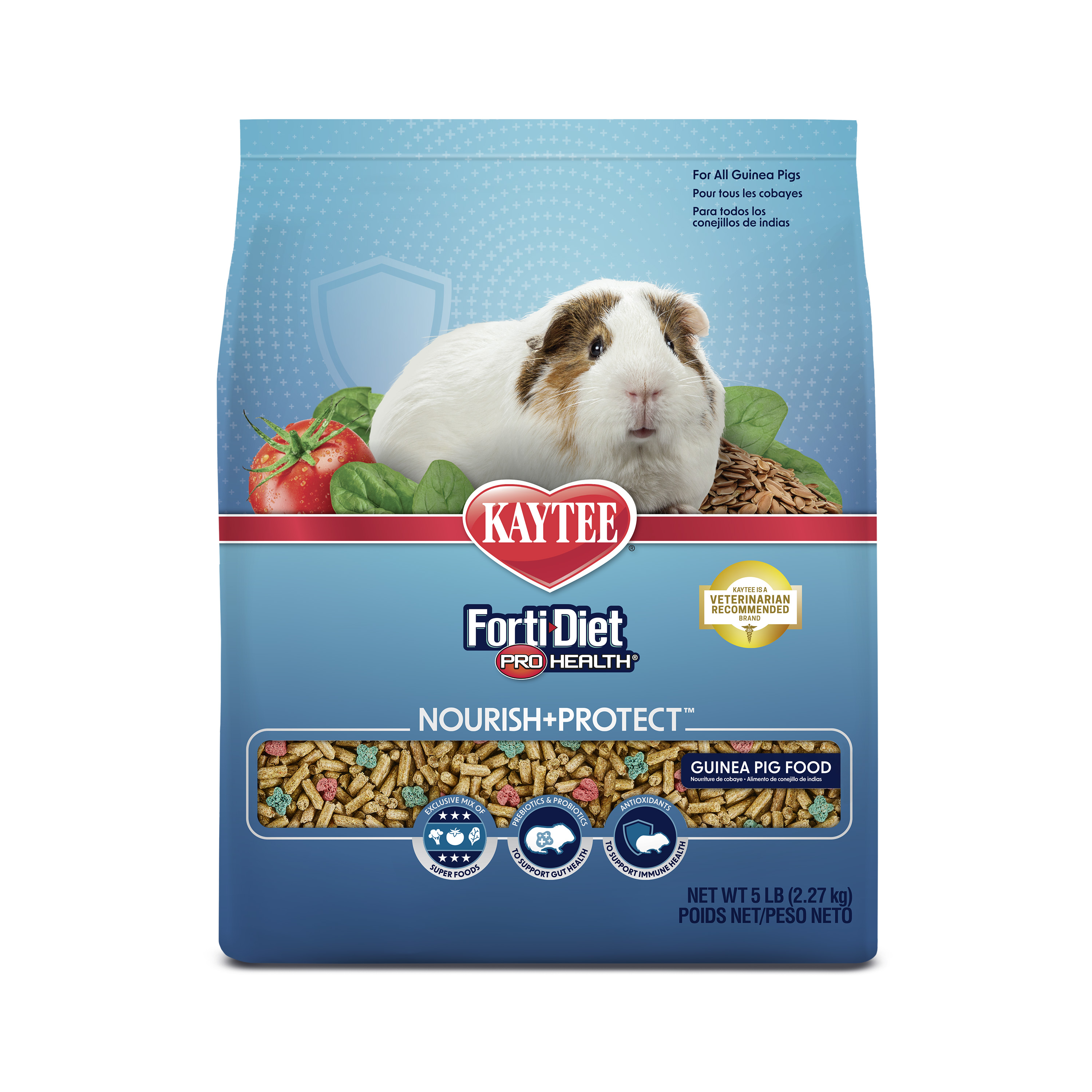Kaytee Forti-Diet Pro Health Nourish+Protect Guinea Pig Food
