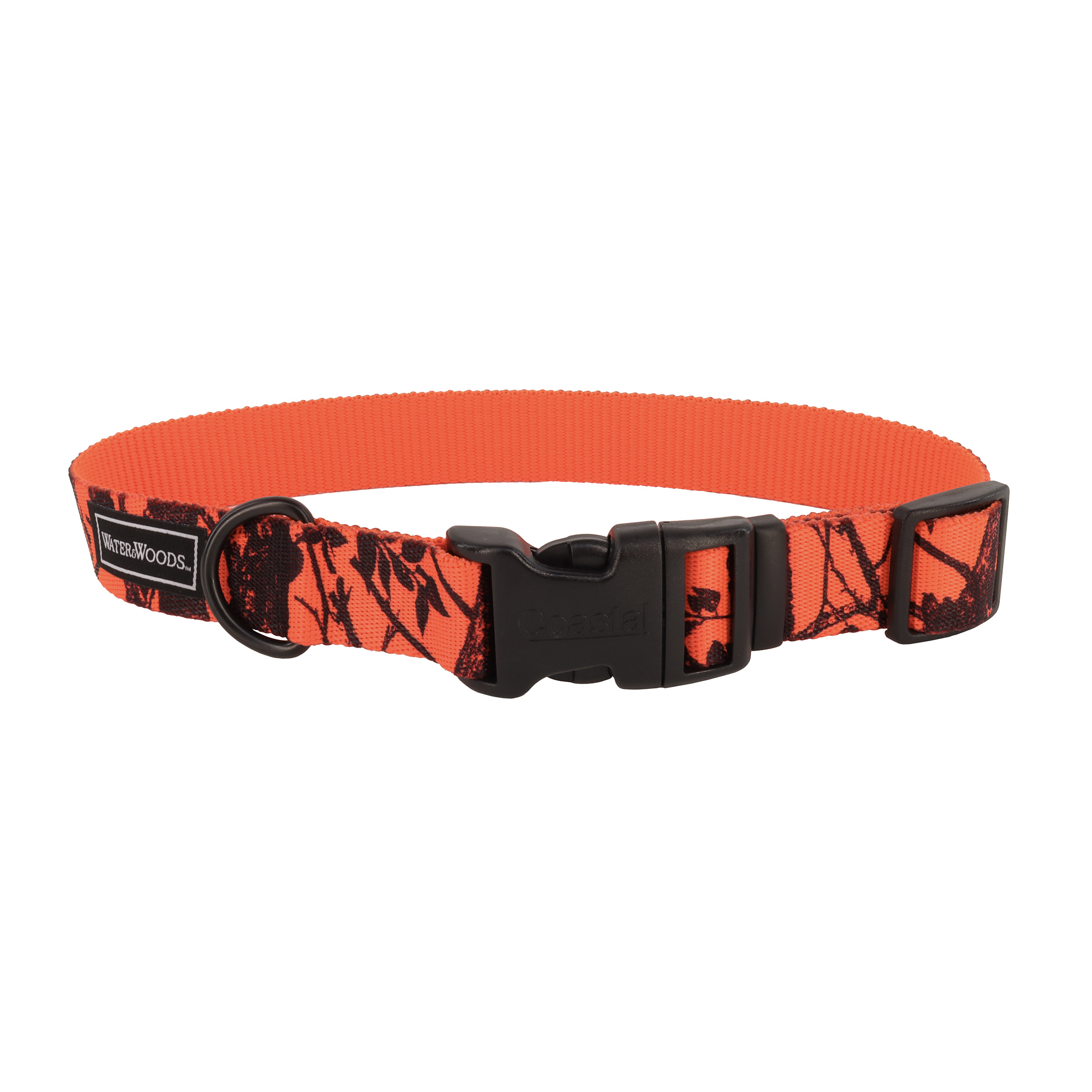 Water & Woods Blaze Adjustable Patterned Dog Collar