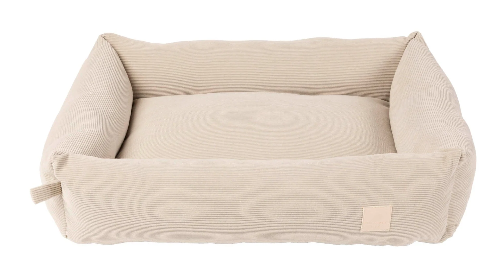 FuzzYard Life Bed - Corduroy Bed - Sandstone