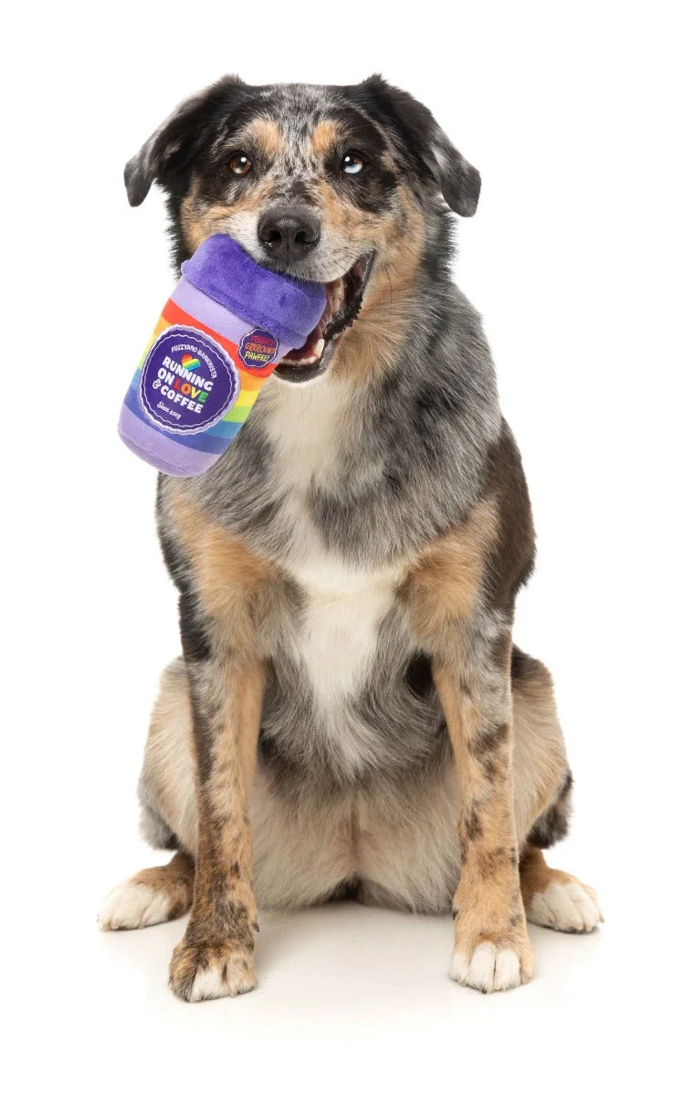 Rainbow Pawfee - Dog Toy