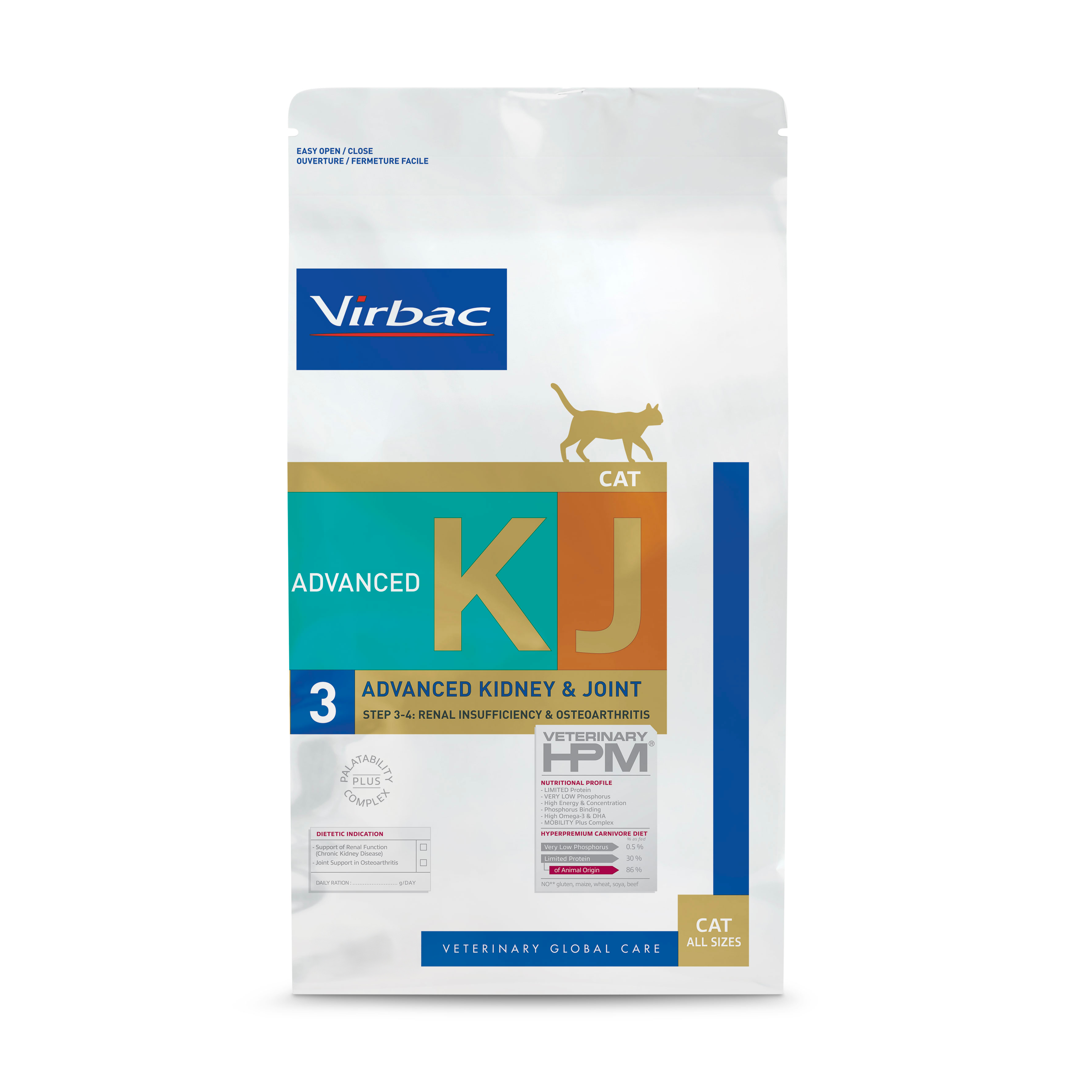 KJ3 Advanced Kidney & Joint - Pienso renal avanzado para gatos