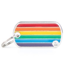 Rainbow Flag ID Tag