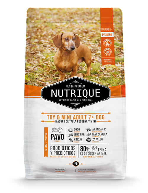 Nutrique Toy & Mini Adult 7+ Dog