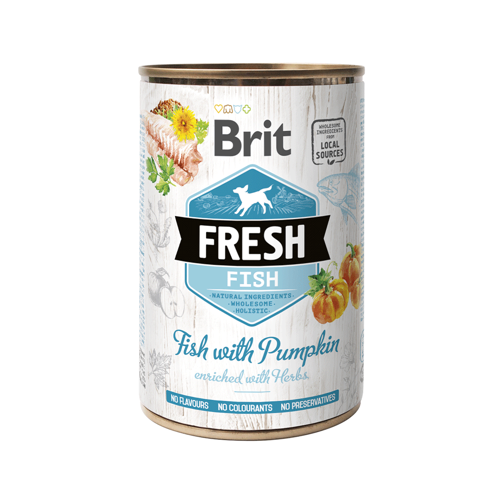 Brit Fresh Wet Food - Fish with Pumpkin