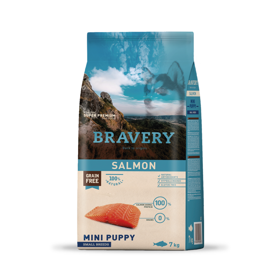 Salmon Mini Puppy Small Breeds