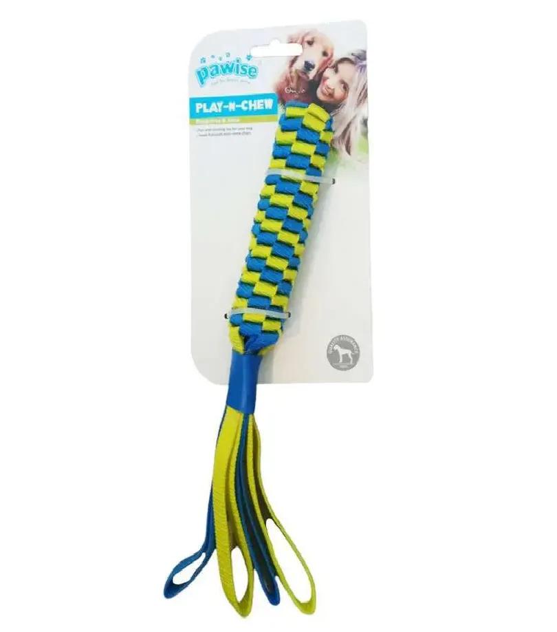 BRINQUEDO NYLON TRANÇADO COM ALÇA G 46CM